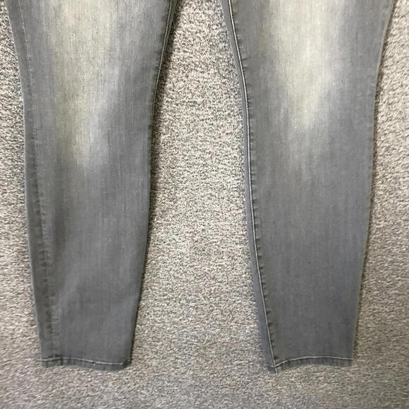 Cabi Women’s Size 12 Gray Skinny Zip Pocket Stretch Denim Jeans - Picture 5 of 11